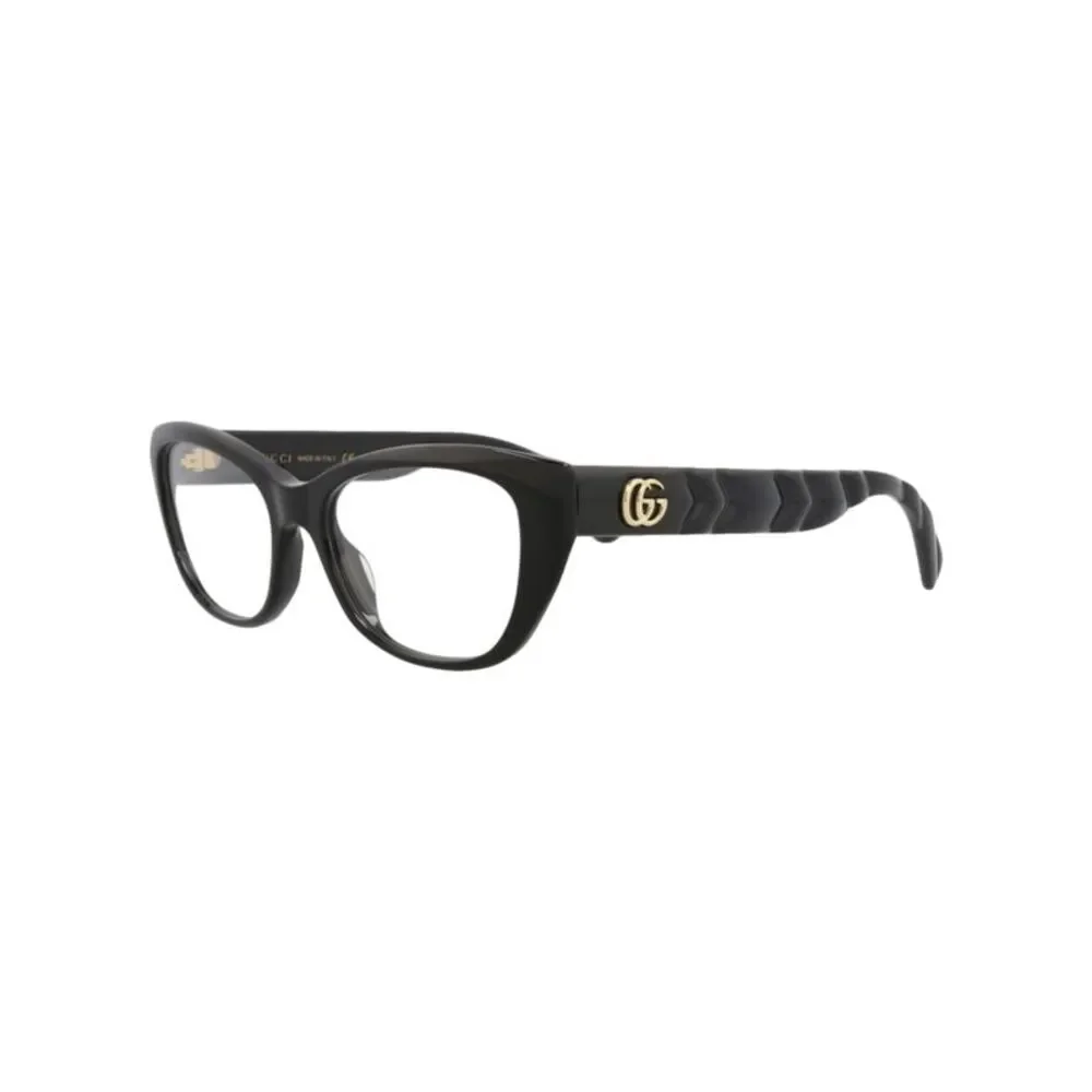 Gucci Cat Eye-Frame Acetate Optical Frames Black Womens - Picture 2 of 6